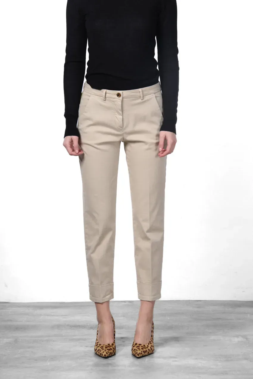 Mason's New York Carrot chinos mælkehvid bomuld