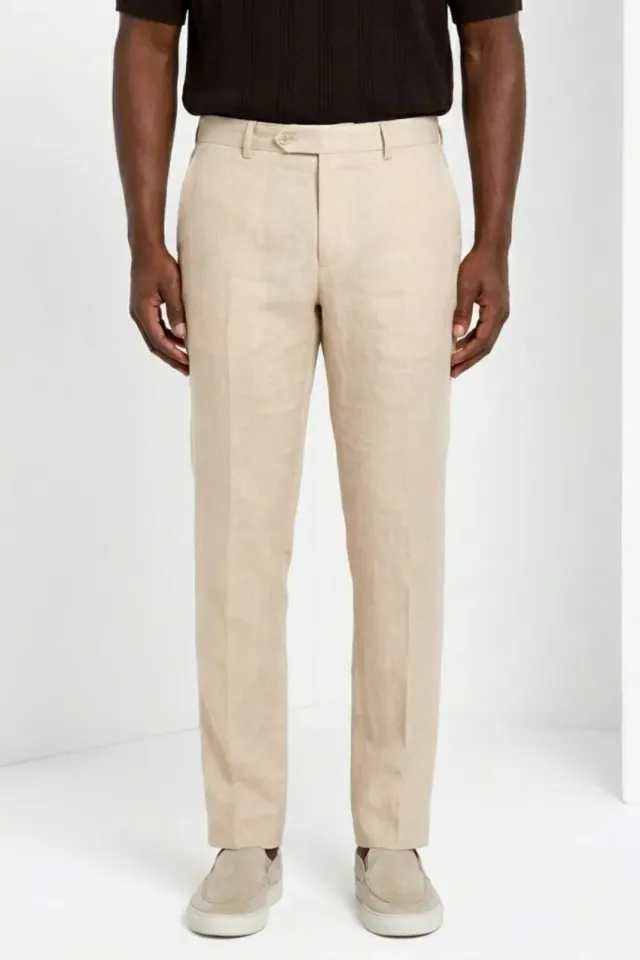 Mason's New York Icon Flex chinos regular beige hør