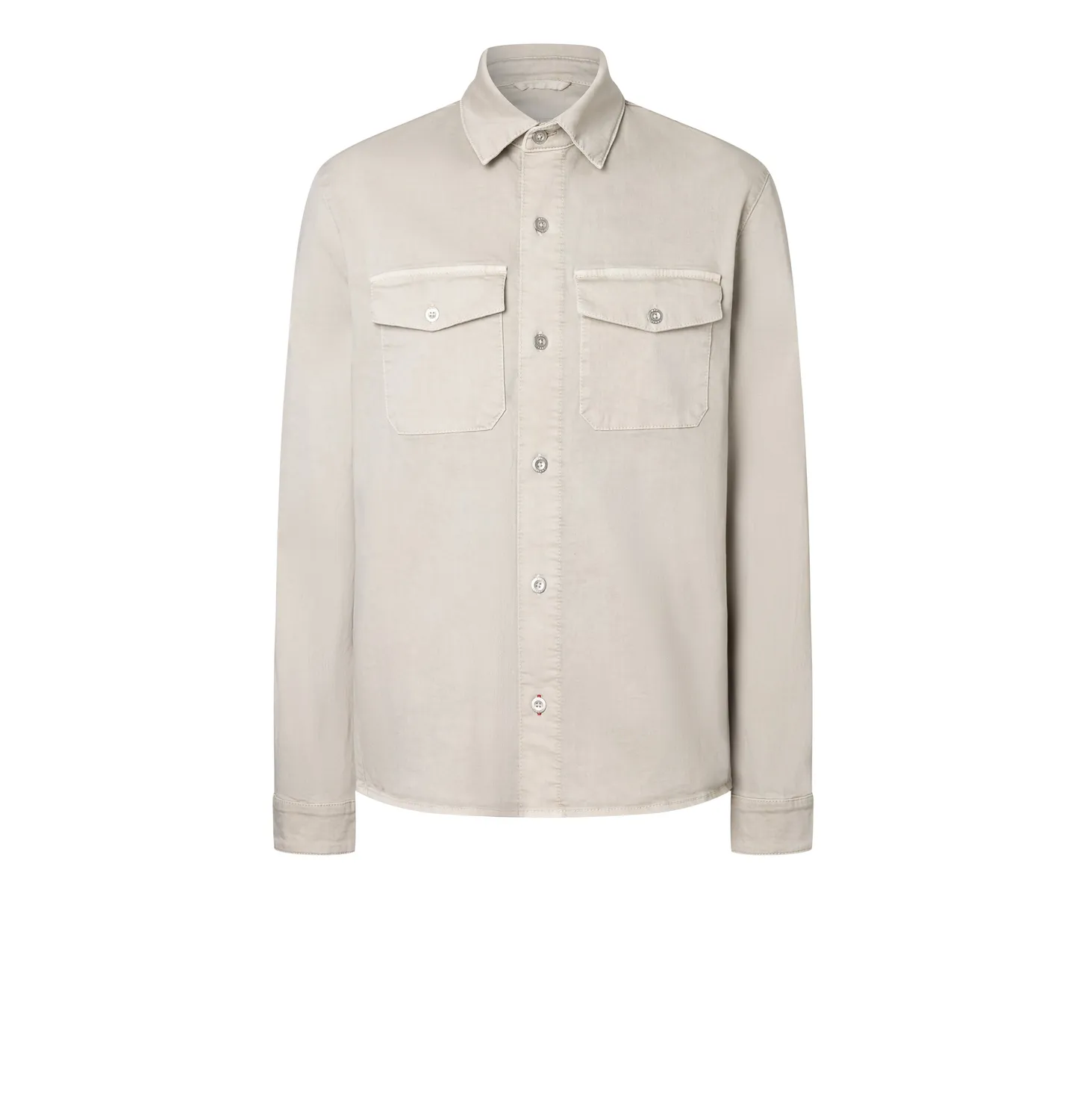 MAC Overshirt denim overskjorte beige str M