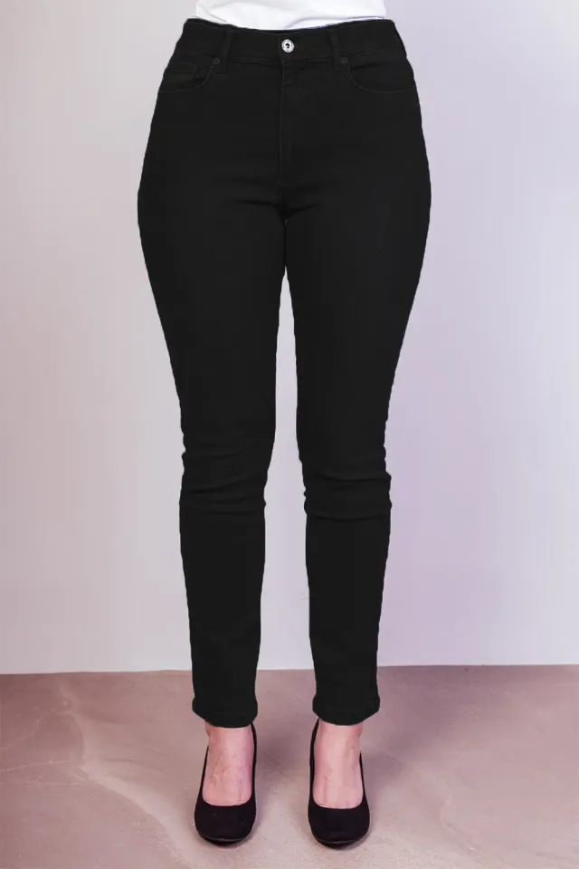 Merrytime 15666-430-09 Slim bukser sort twill