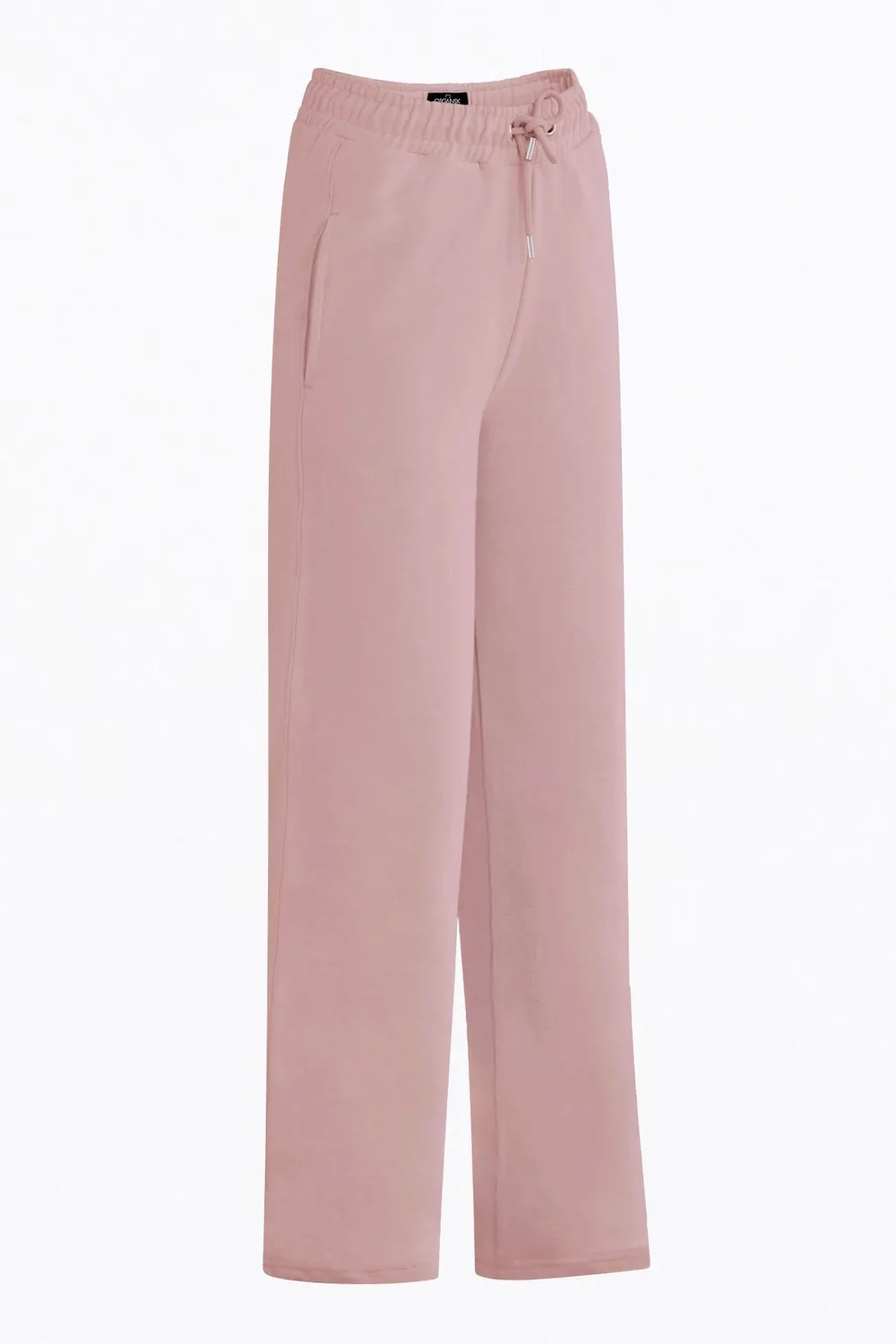 Organsk Straight-Leg sweatpants pink økologisk bomuld