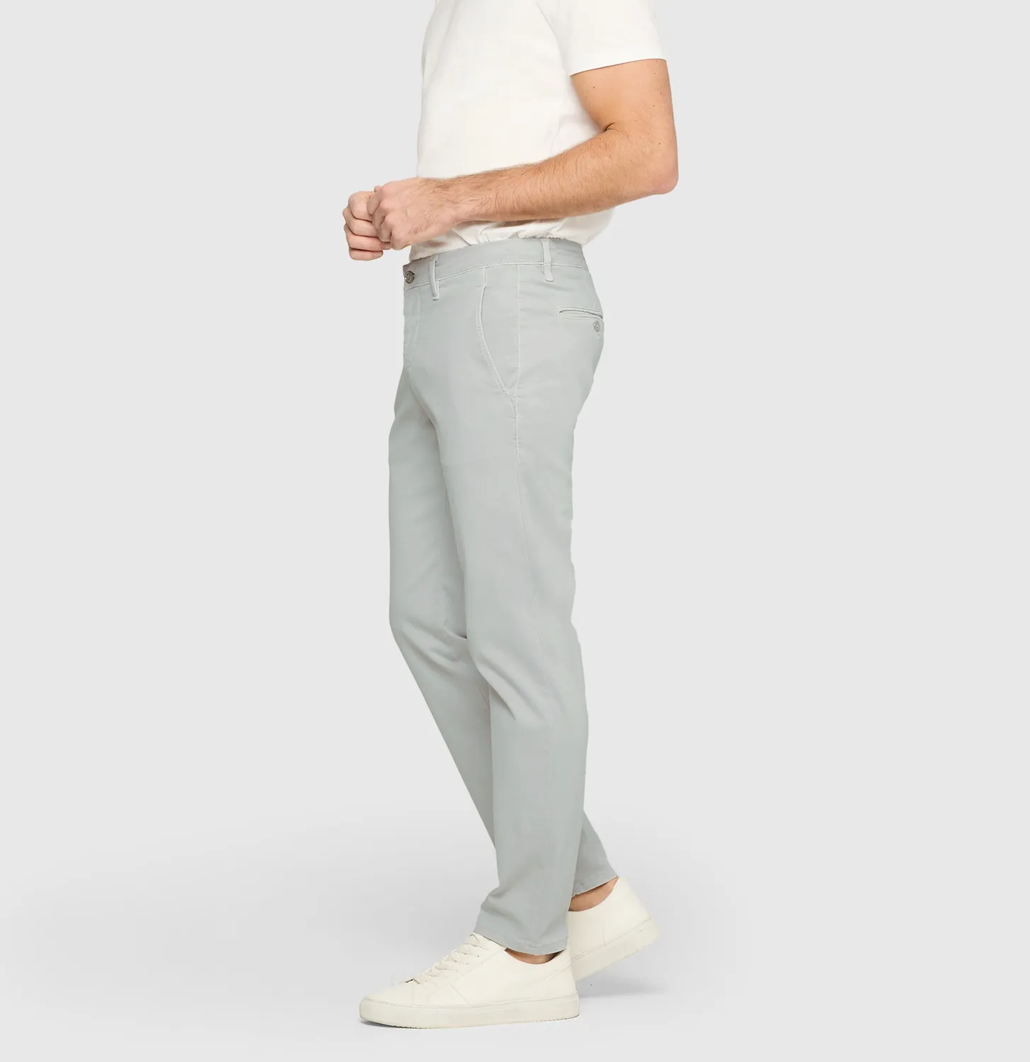 MAC Driver Pants 6351-00-1995L chinos grå stretch