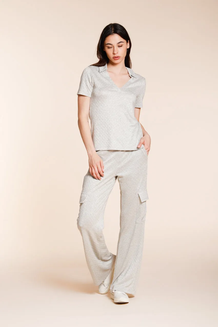 Mason's Easy Straight cargo joggerbukser sølv straight fit