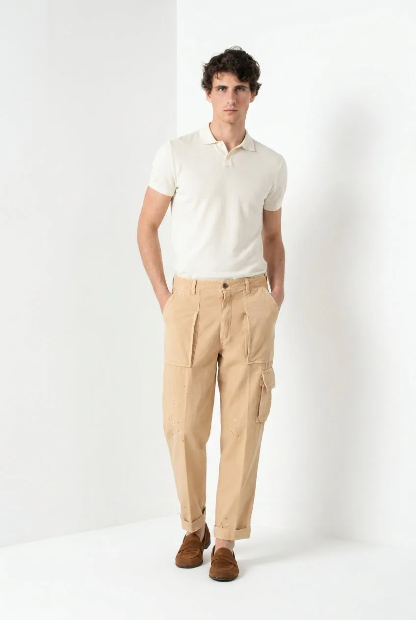 Mason's Cuba Work M74 cargobukser kaki relaxed