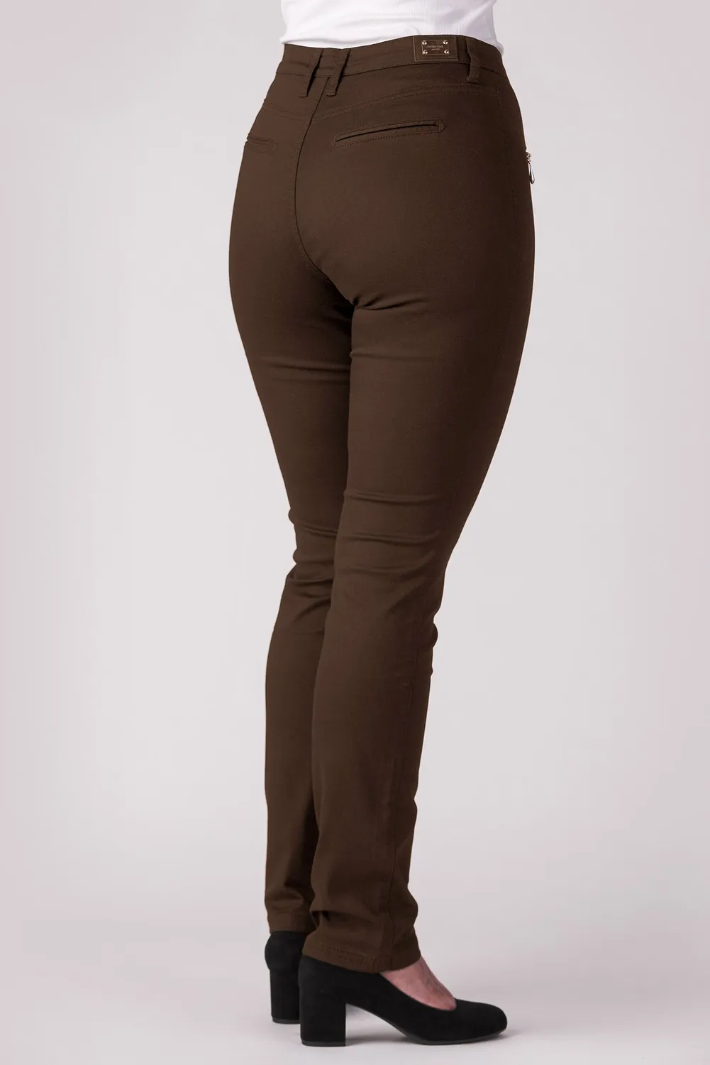 Merrytime Anna Slim 15628-430-60 bukser brun