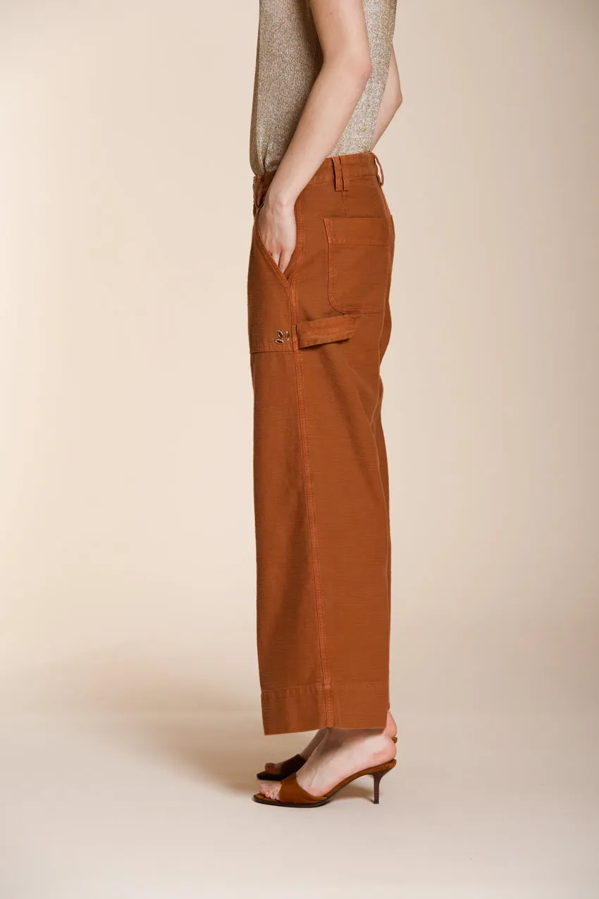 Mason's Dallas Wide cargo bukser rust straight fit