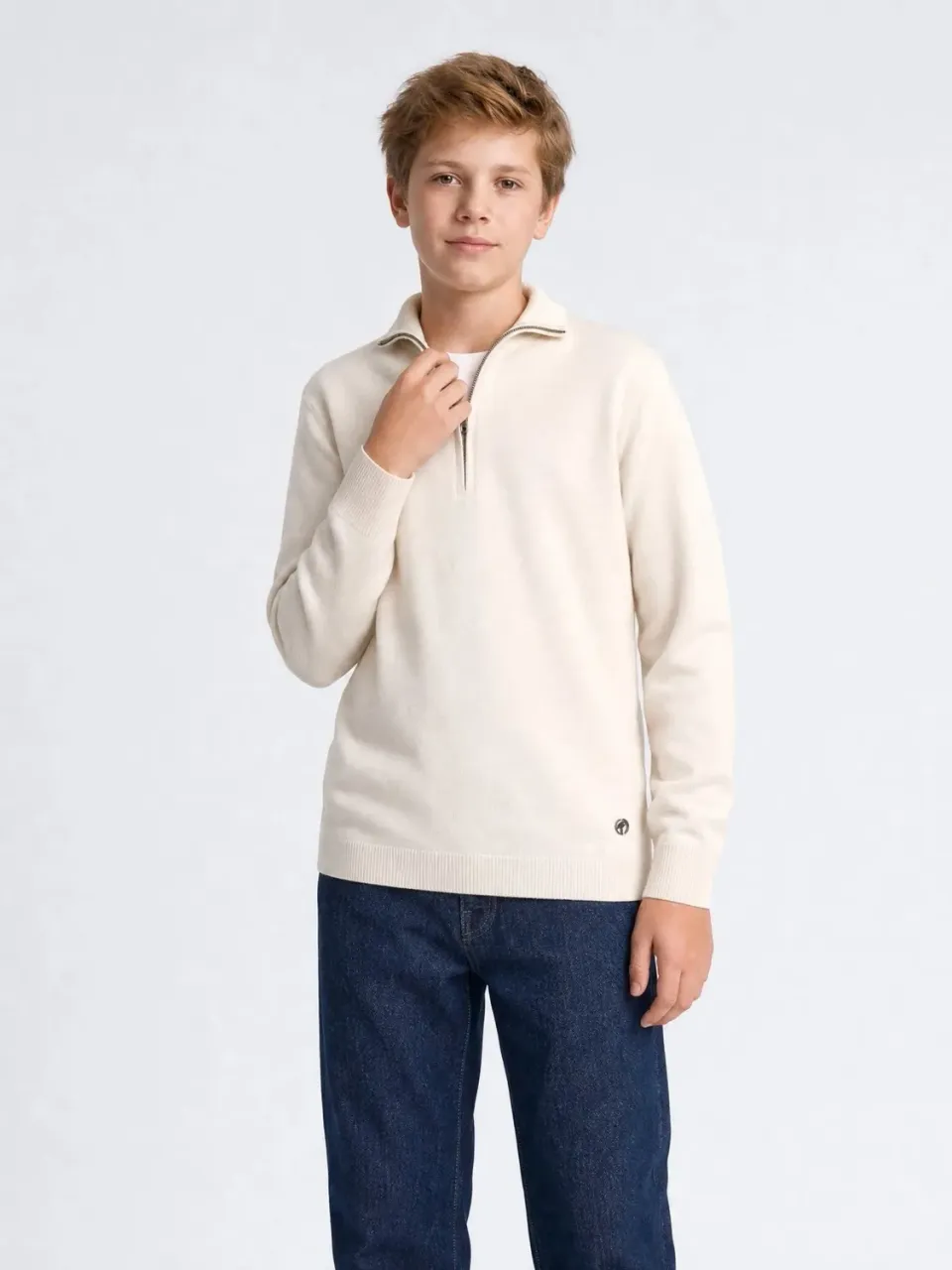 Petrol Industries Ironshore half-zip striktrøje børn