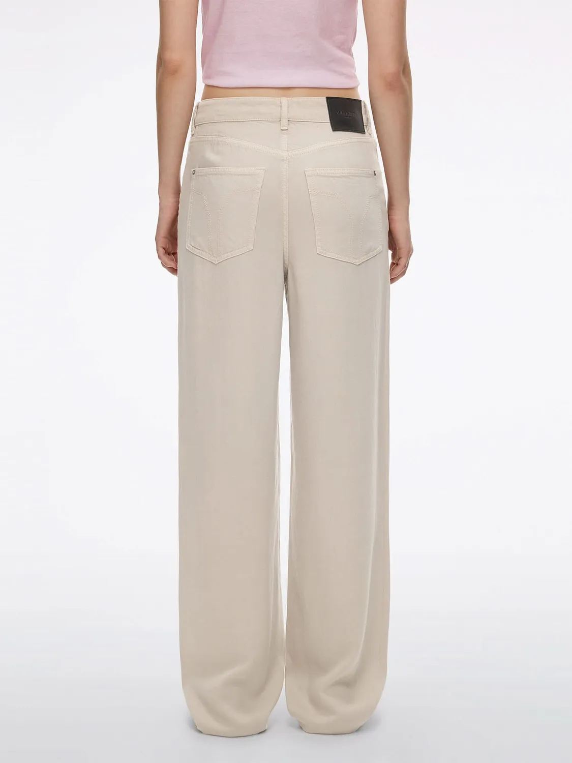 Miss Sixty 6M3JJ2521 straight jeans khaki mid-rise