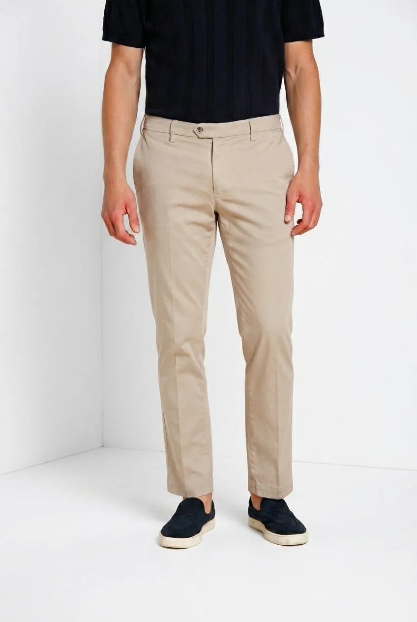 Mason's New York chinos lys beige regular bomuld