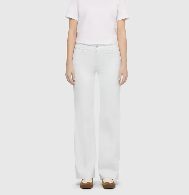 MAC Dream Wide jeans dame hvid shaping modal