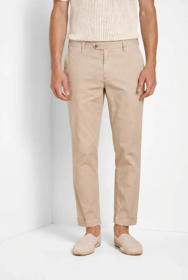 Mason's New York chinobukser sand stretch regular