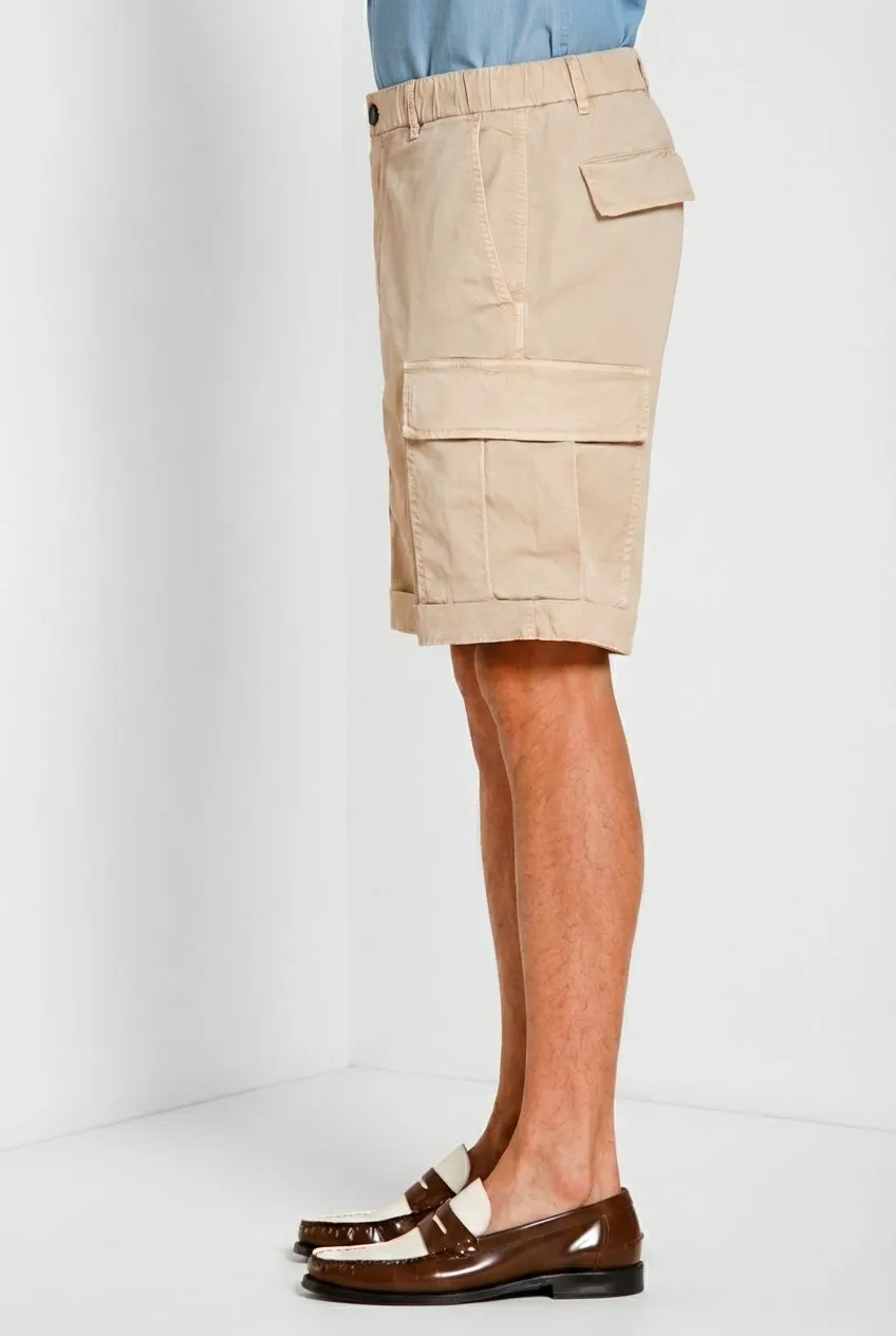 Mason's Cargo M74 bermuda relaxed lys beige