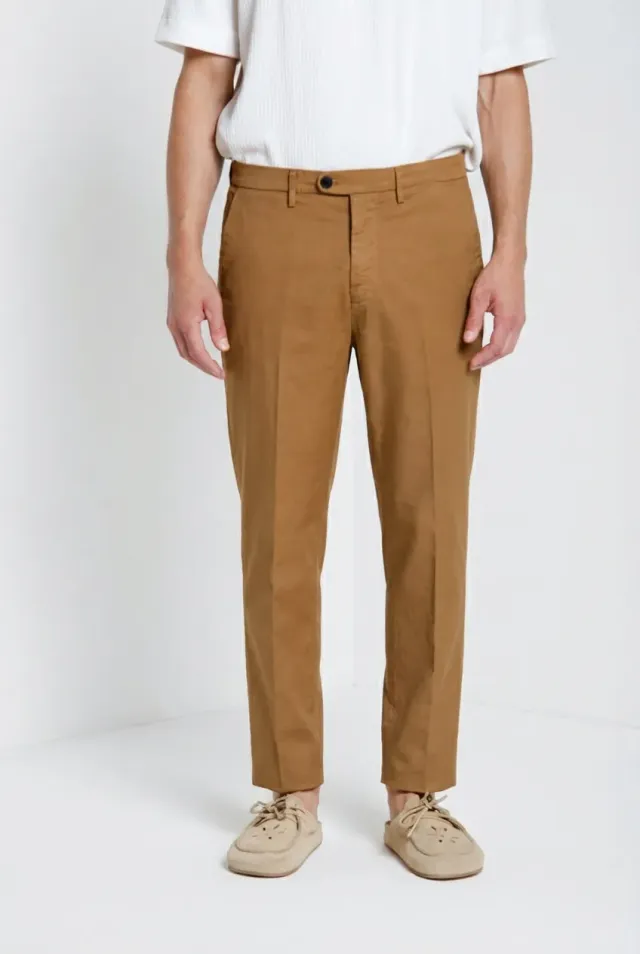 Mason's Boston chinos relaxed træ hør