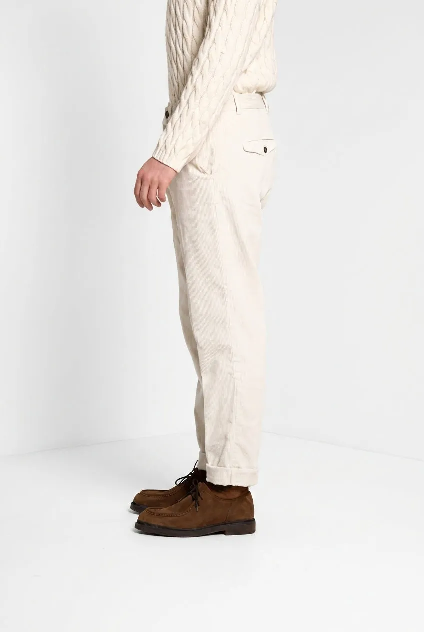 Mason's Chinos chinos off-white relaxed fløjl