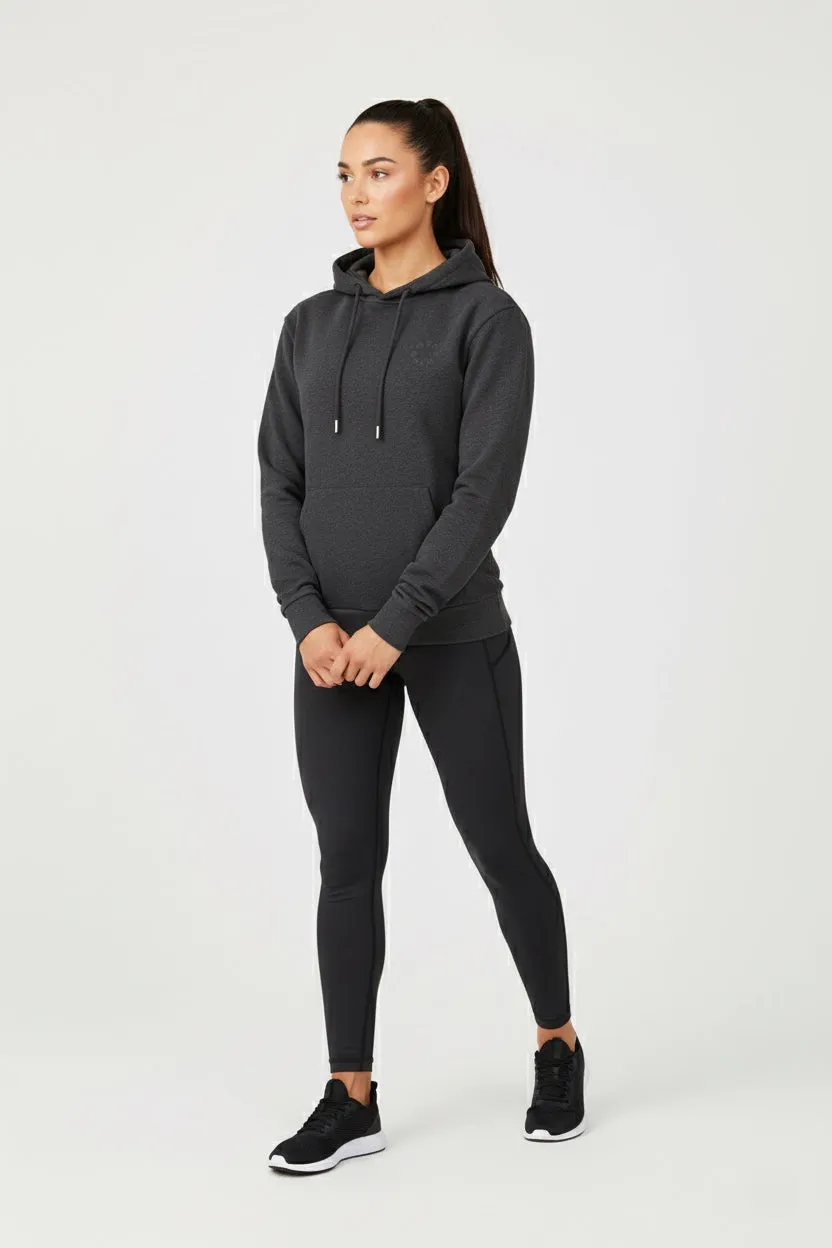 Organsk The Classic Organic hoodie grå oversize økologisk