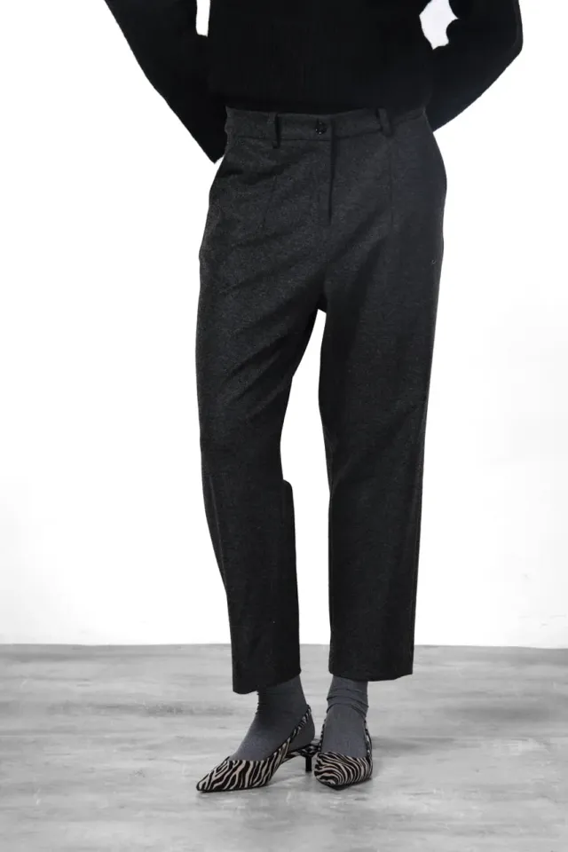 Mason's New York O Shape chino bukser antracit carrot
