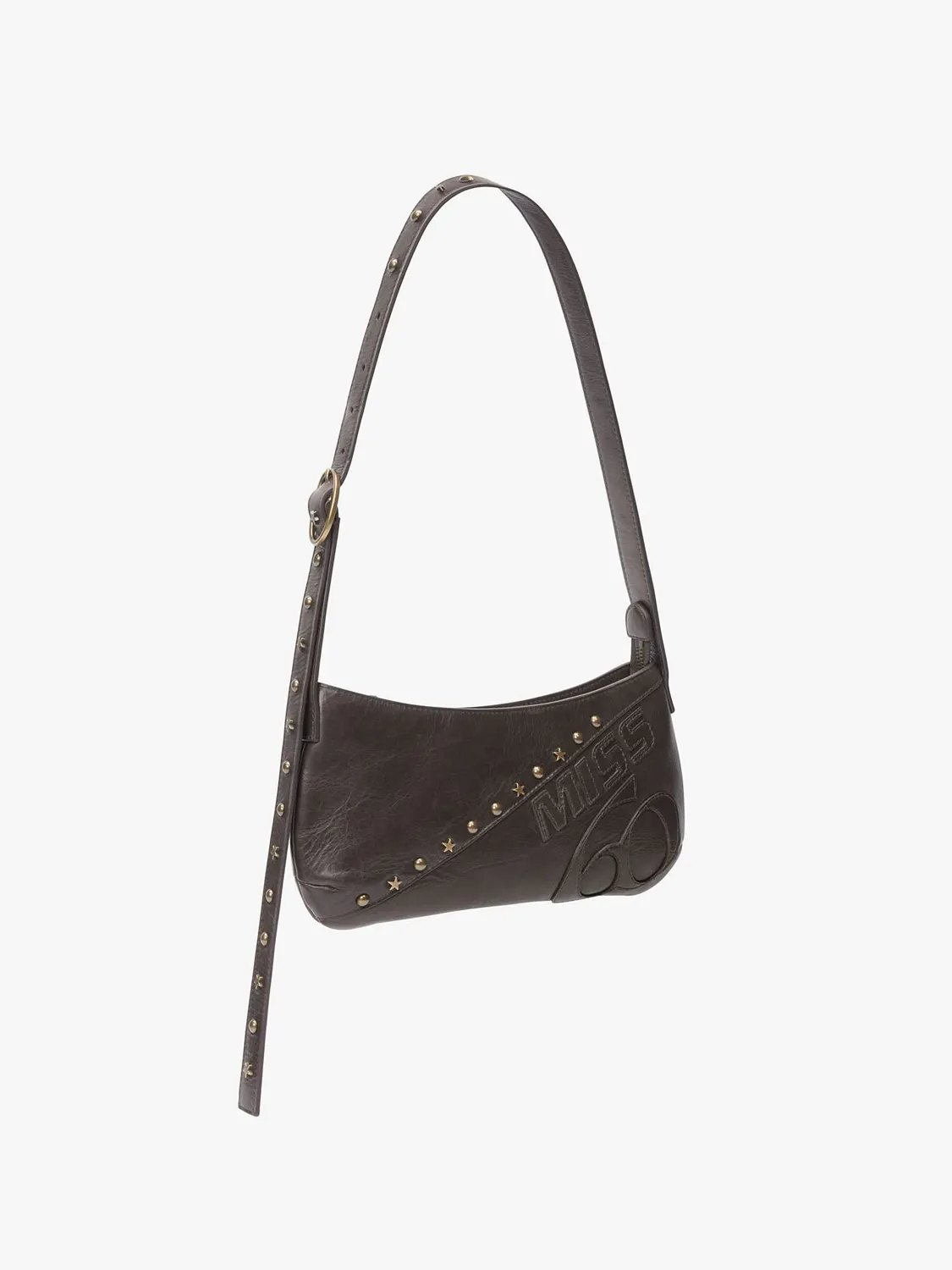 Miss Sixty Bella skuldertaske fossil læder