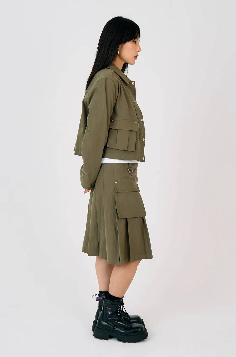 The Ragged Priest Corps jakke khaki utility