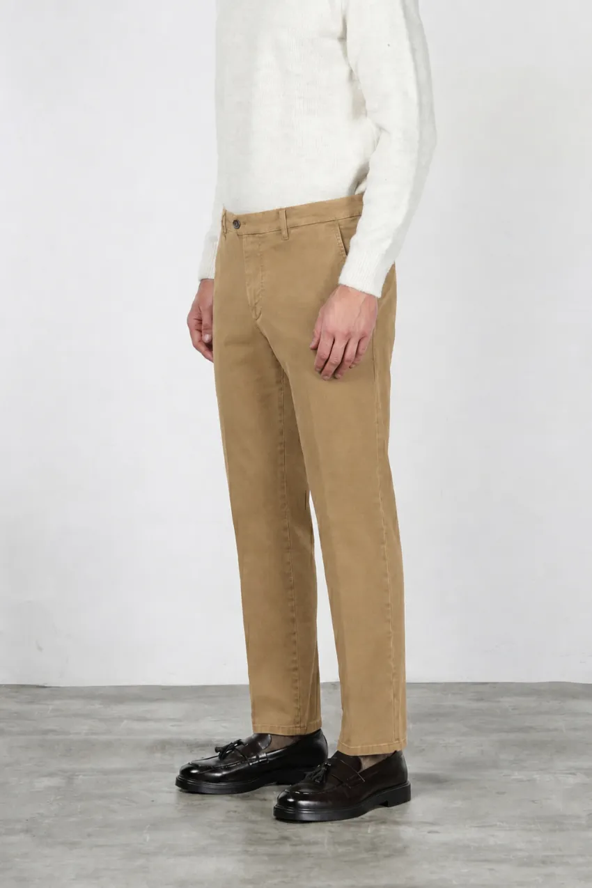 Mason's Madison chinos mørkebeige carrot fit