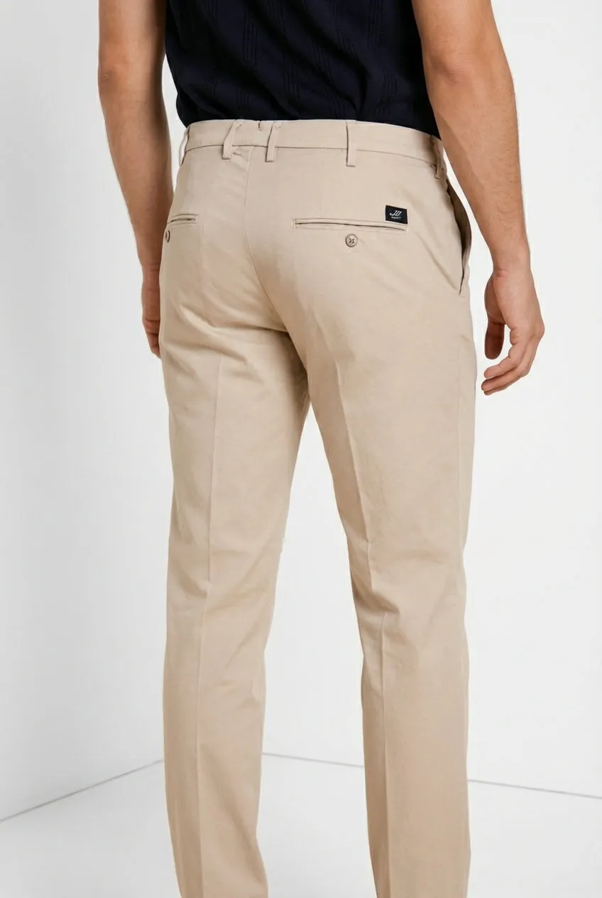 Mason's New York chinos lys beige regular bomuld