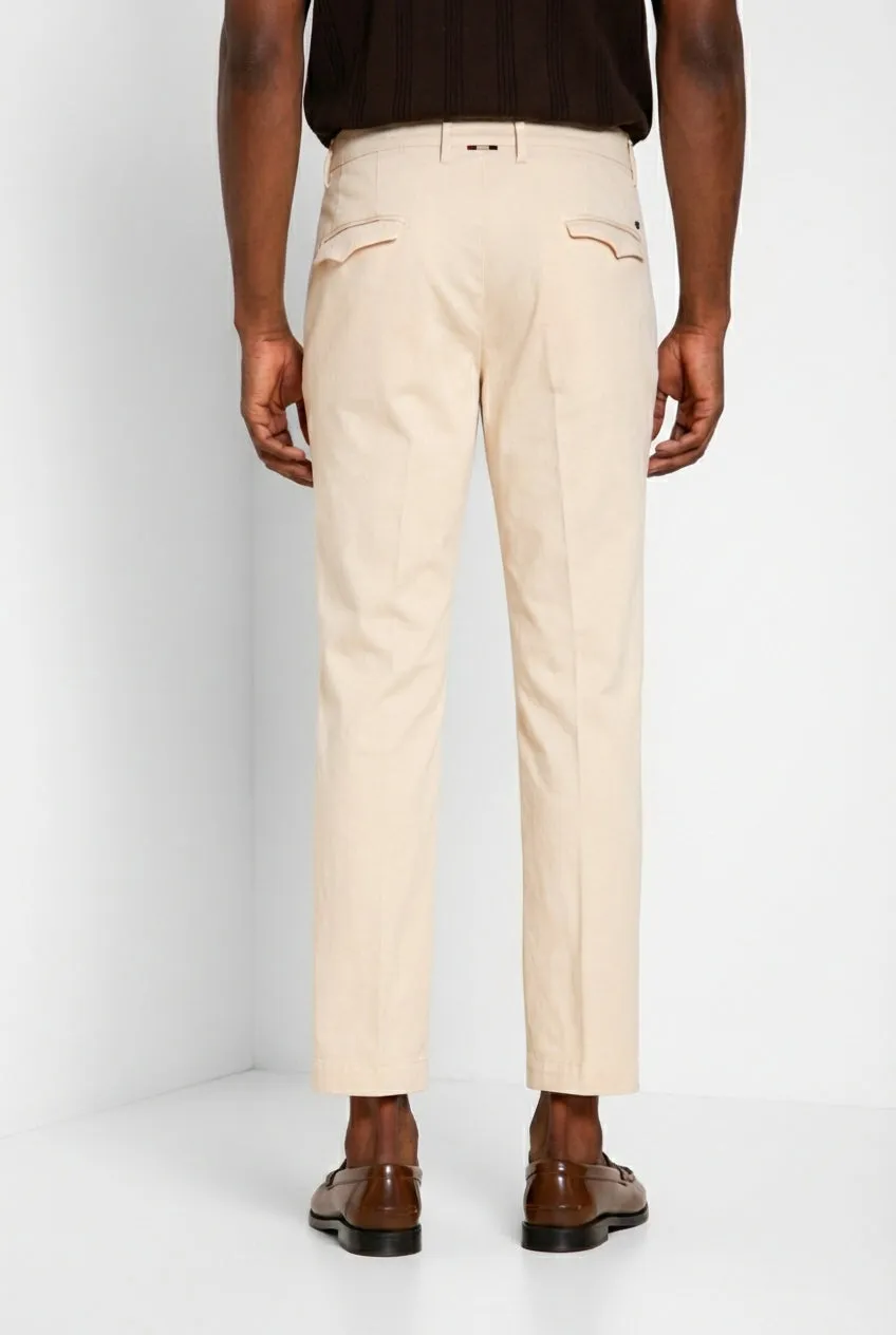 Mason's Torino 1 Pinces Flex chinos herre lyserød slim