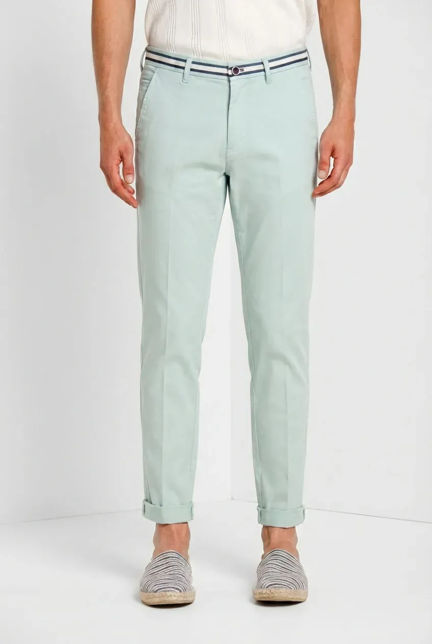 Mason's Torino Summer chino lyseblå slim fit