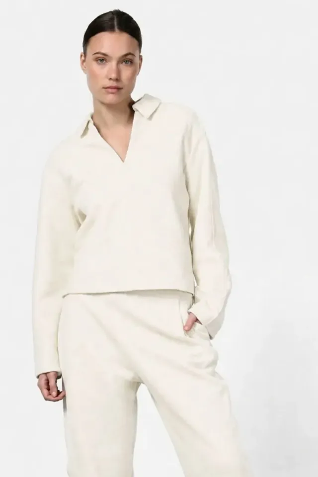 Mason's Simon sweatshirt creme uld bubble-fit