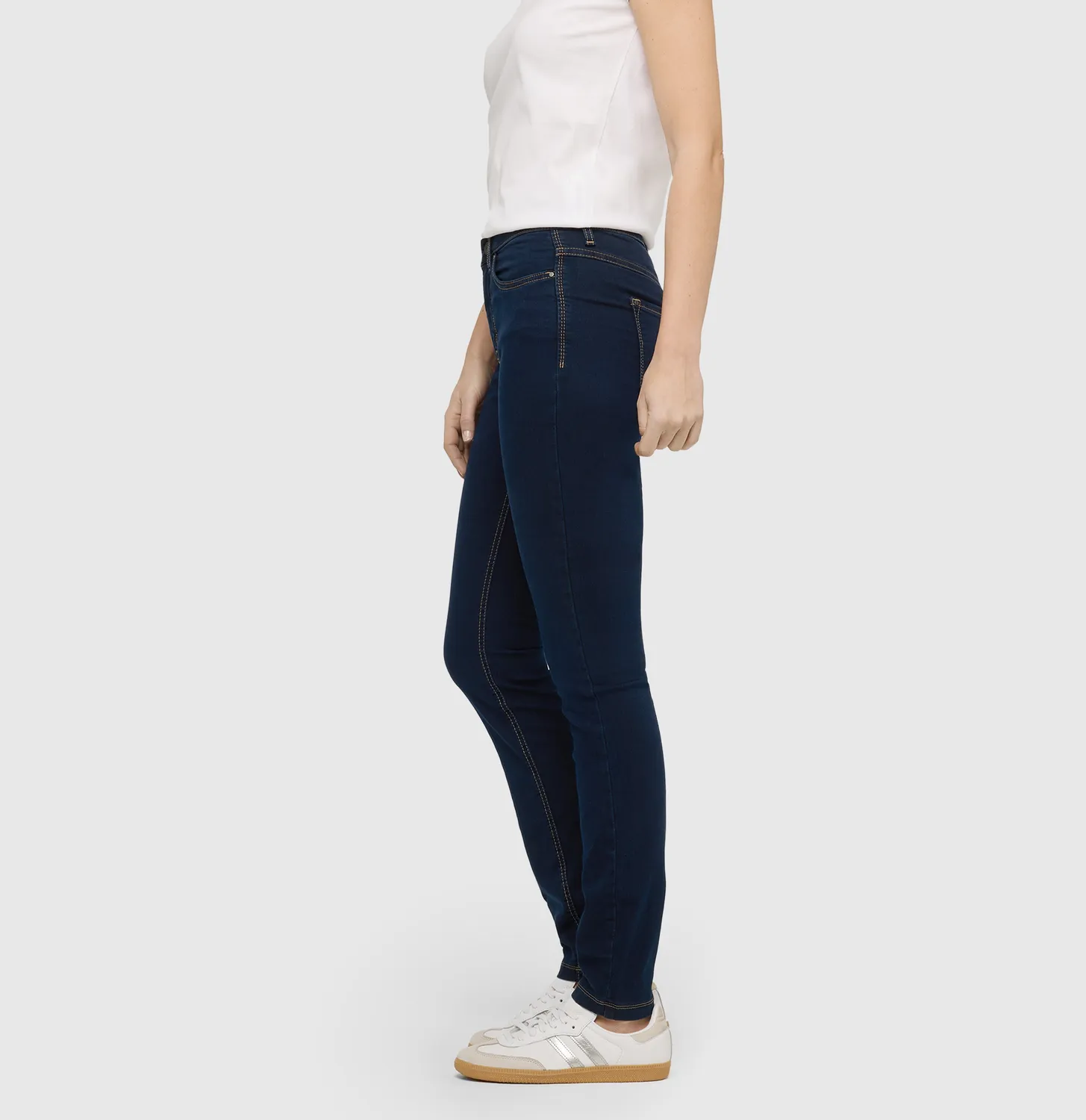 MAC Dream Skinny 5402-90-0355L jeans mørkeblå skinny