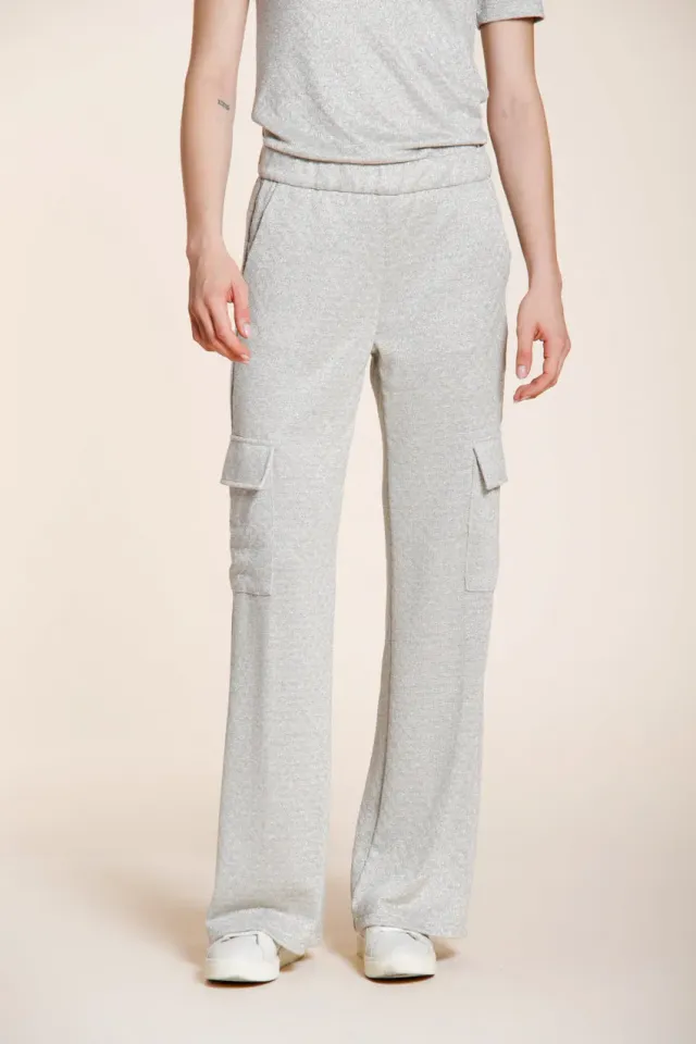 Mason's Easy Straight cargo joggerbukser sølv straight fit