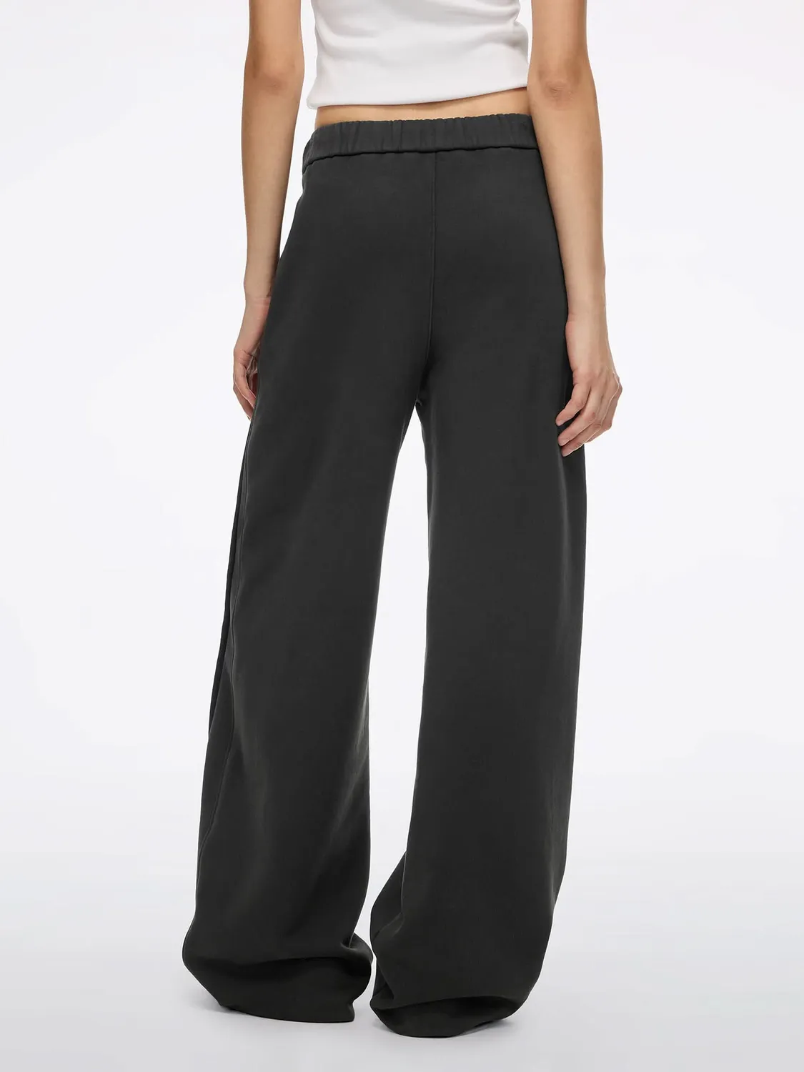 Miss Sixty Studded Barrel-Leg Bukser dark grey bomuld