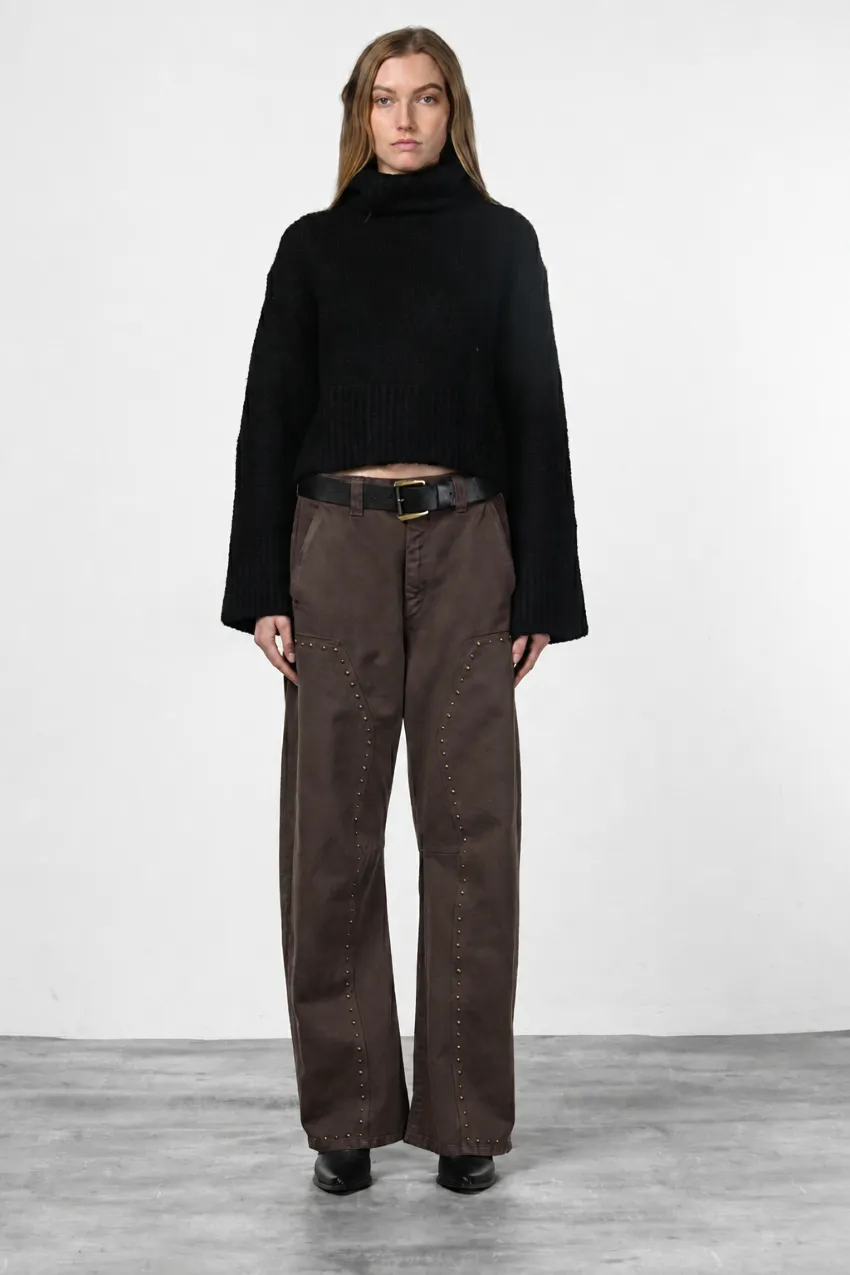 Mason's Silvye chinos brune balloon twill