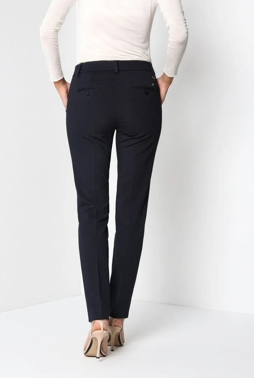 Mason's New York Slim dame chino bukser mørkeblå slim
