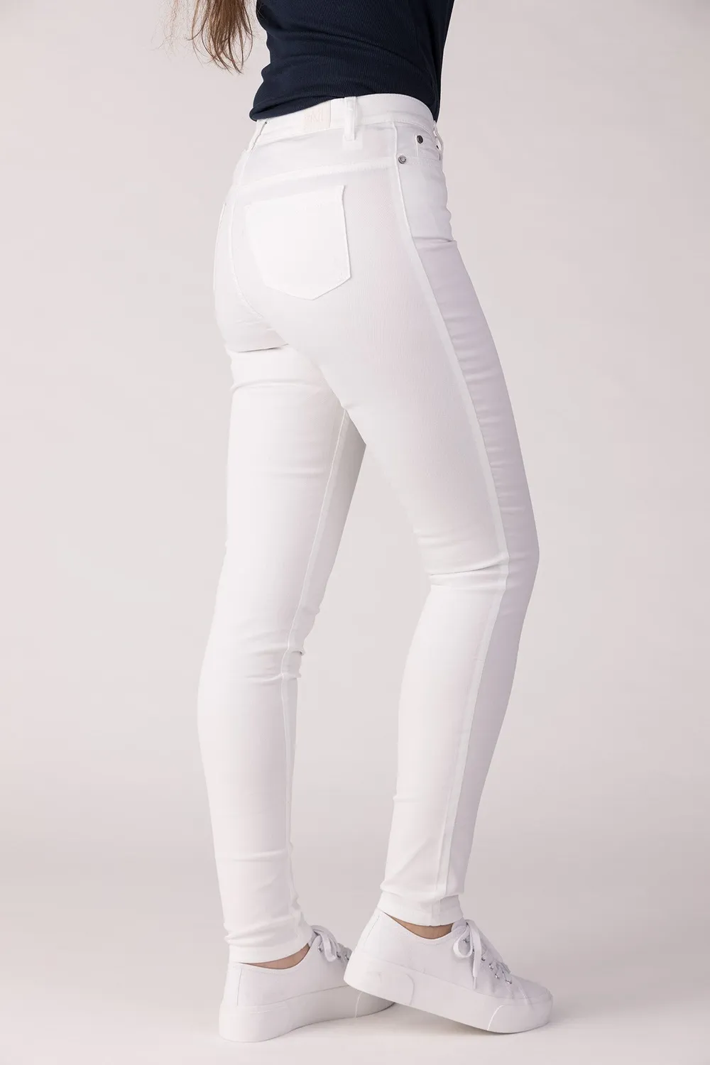 Merrytime Emma Super Slim jeans hvid stram pasform