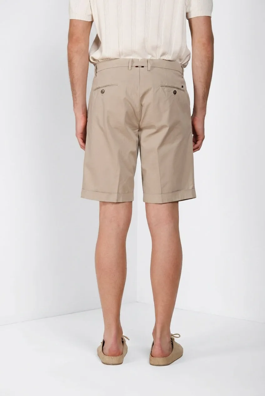 Mason's New York 2 Pinces bermudashorts lysebeige regular