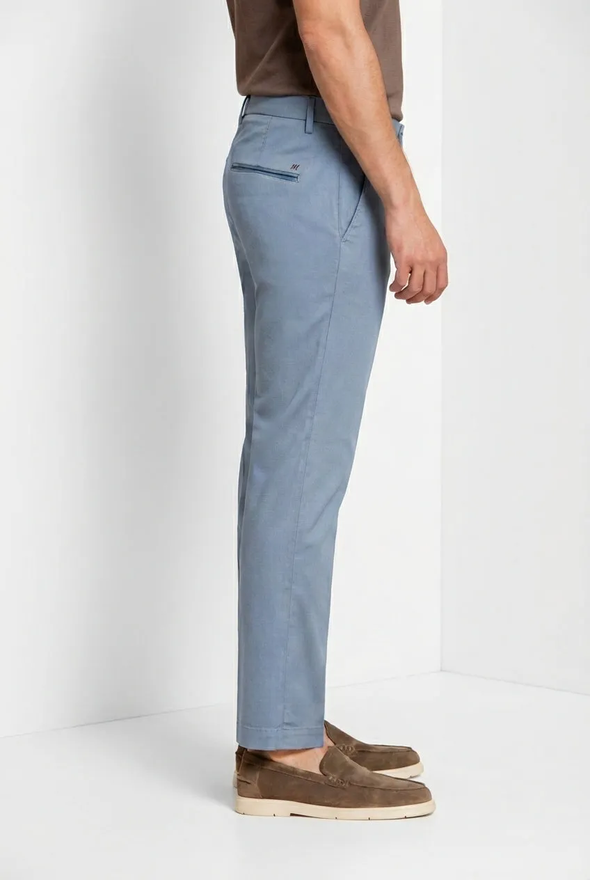 Mason's Torino Flex herre chino bukser lyseblå slim fit