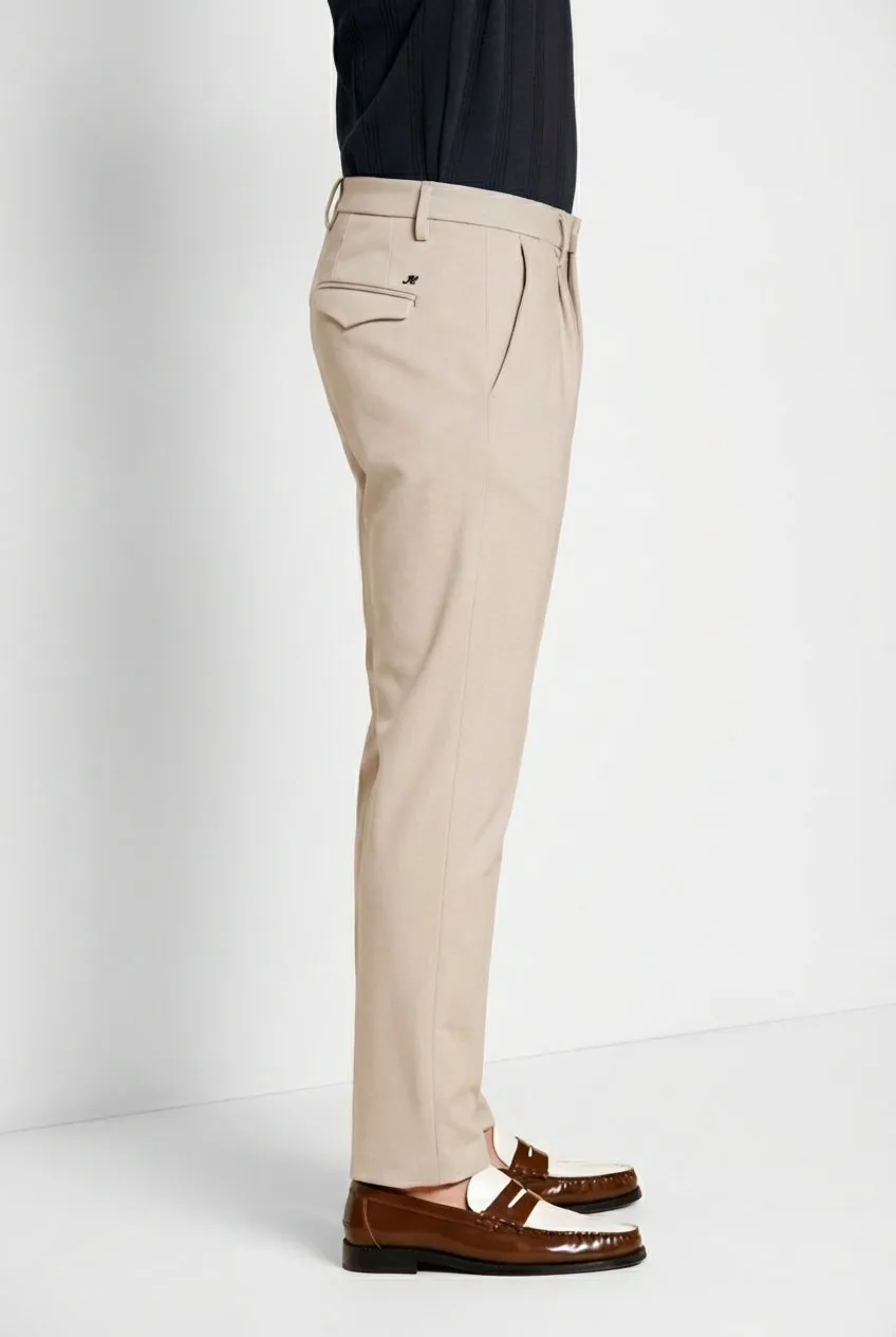 Mason's Torino City 1 Pinces chinos beige slim