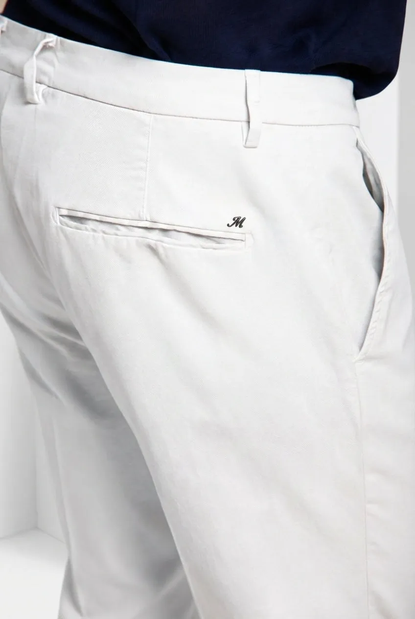 Mason's Torino Flex chinos lysegrå slim