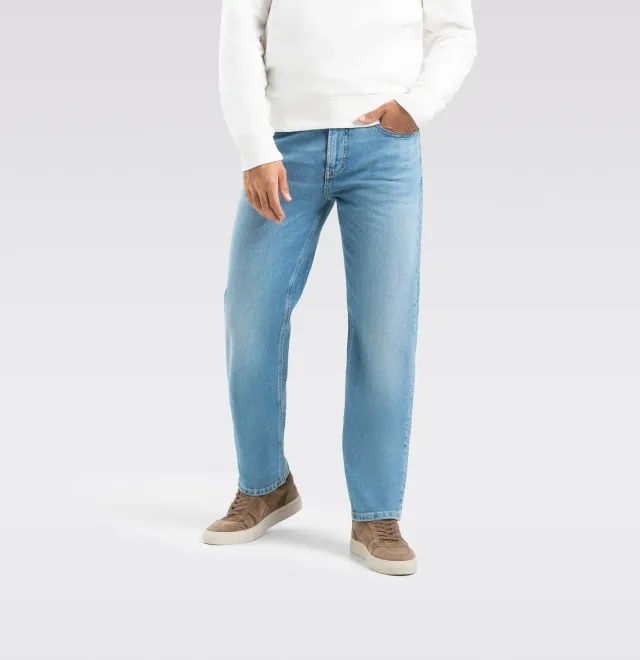 MAC Rick 0430-00-0984L comfort jeans lyseblå vintage
