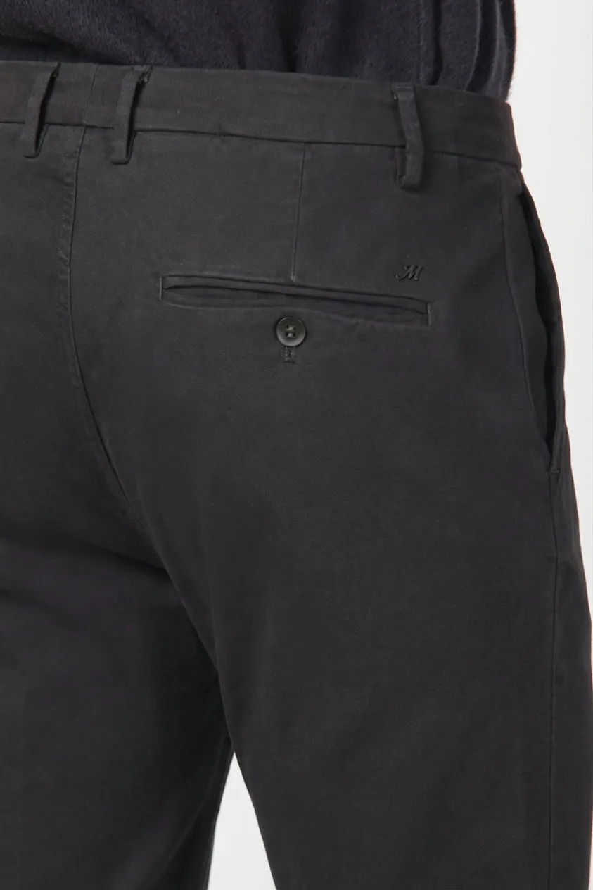 Mason's Milano chinos brun gabardin extra slim
