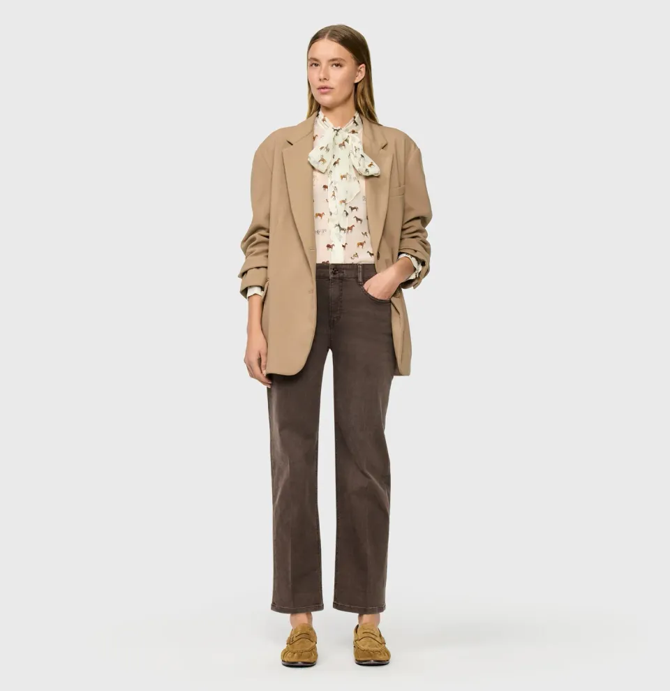 MAC Laura jeans brun flare fit comfort stretch