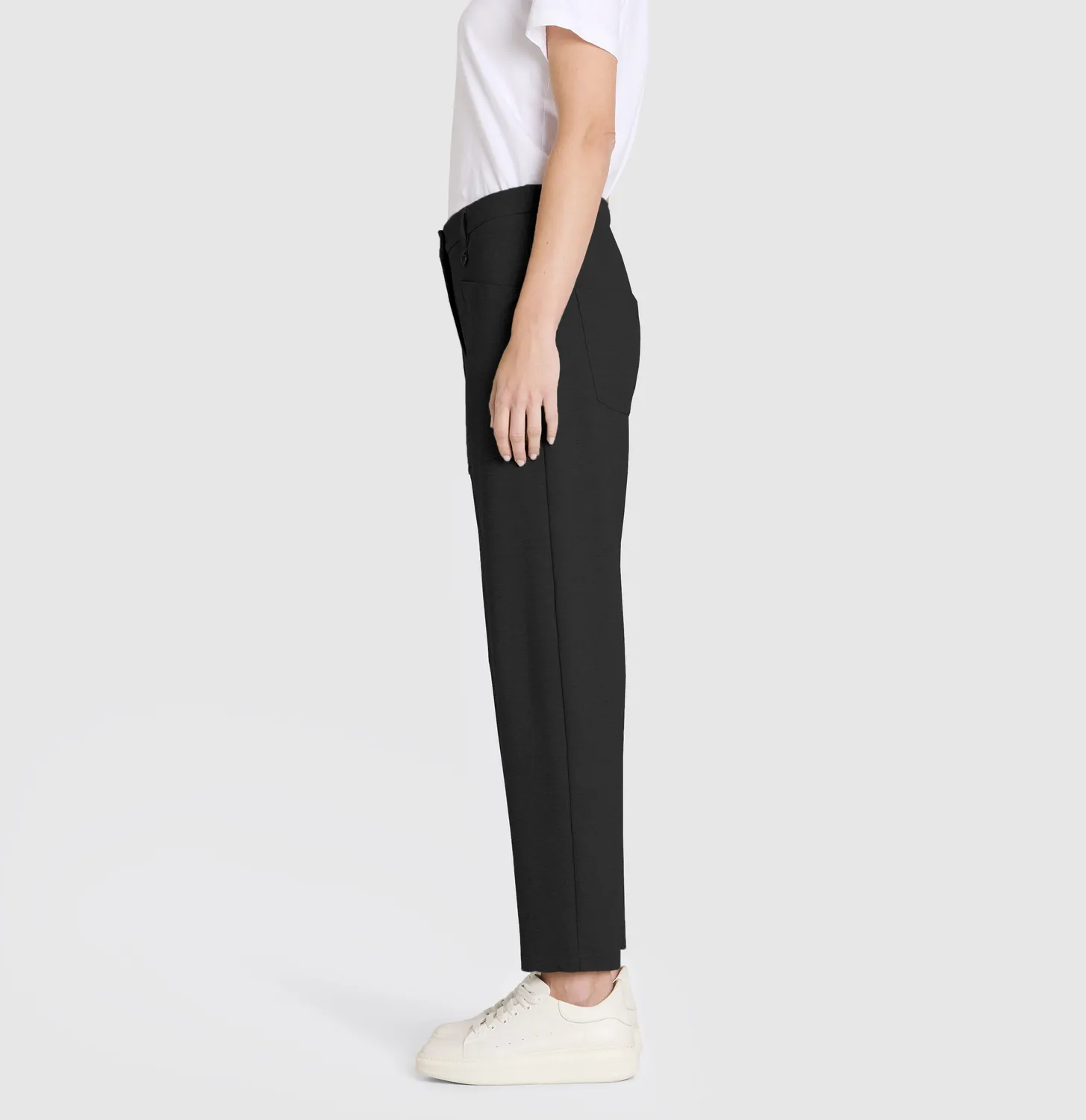 MAC Baggy Smart bukser sort loose fit