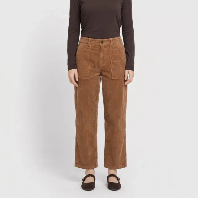 MAC Chino 3481 fløjlsbukser brun relaxed