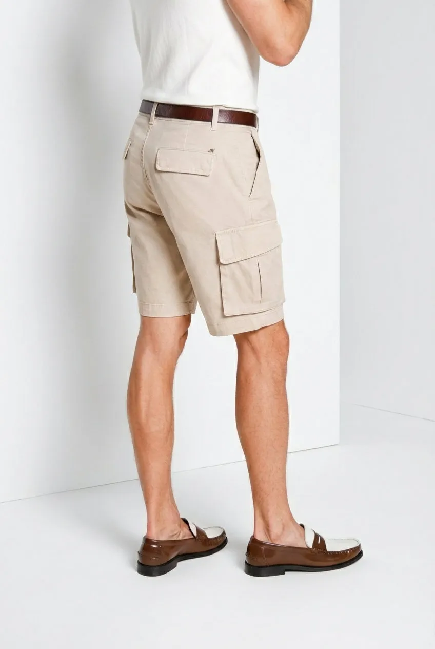 Mason's Chile bermudashorts lysebeige cargo slim
