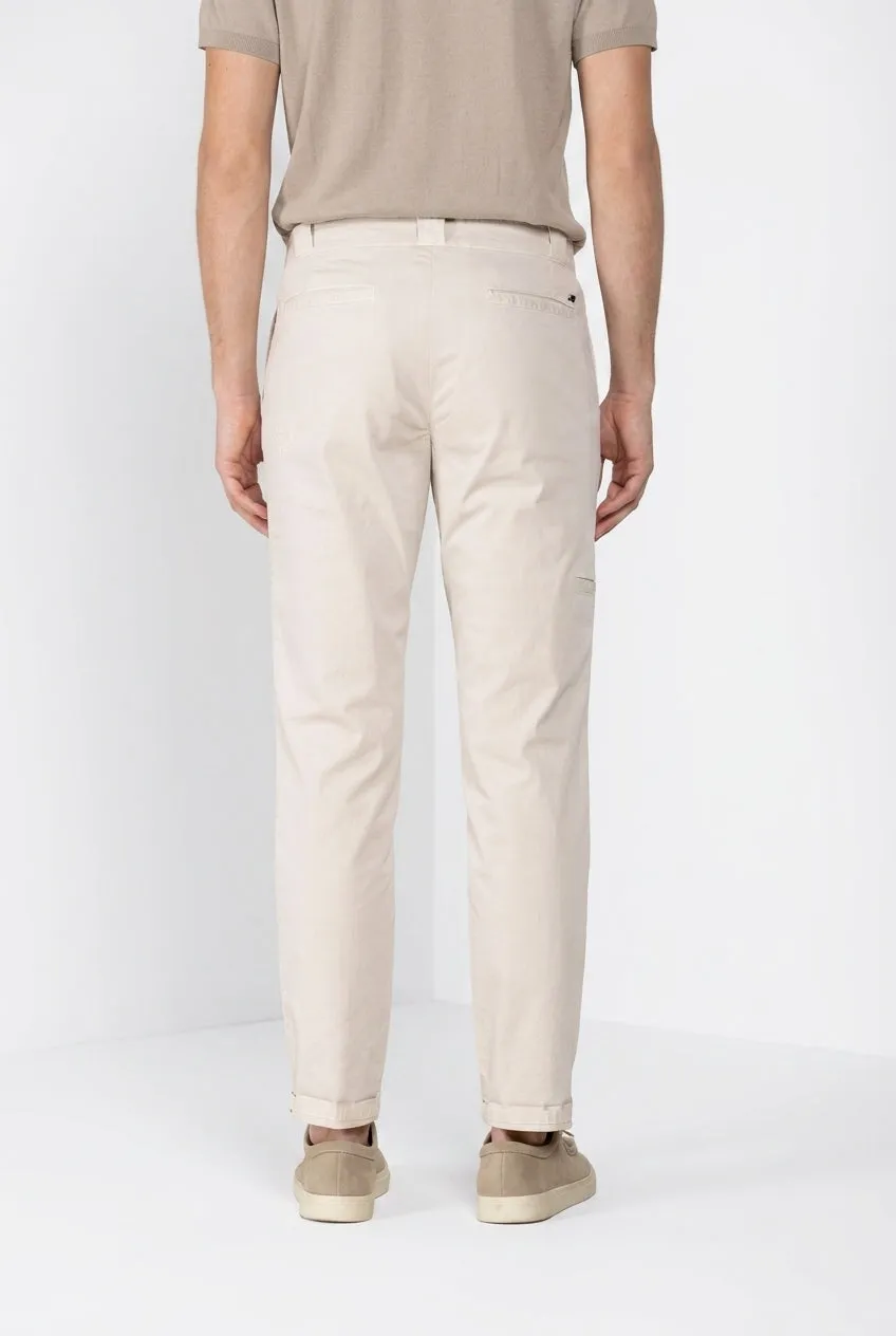 Mason's Madison M74 chinobukser stucco twill carrot