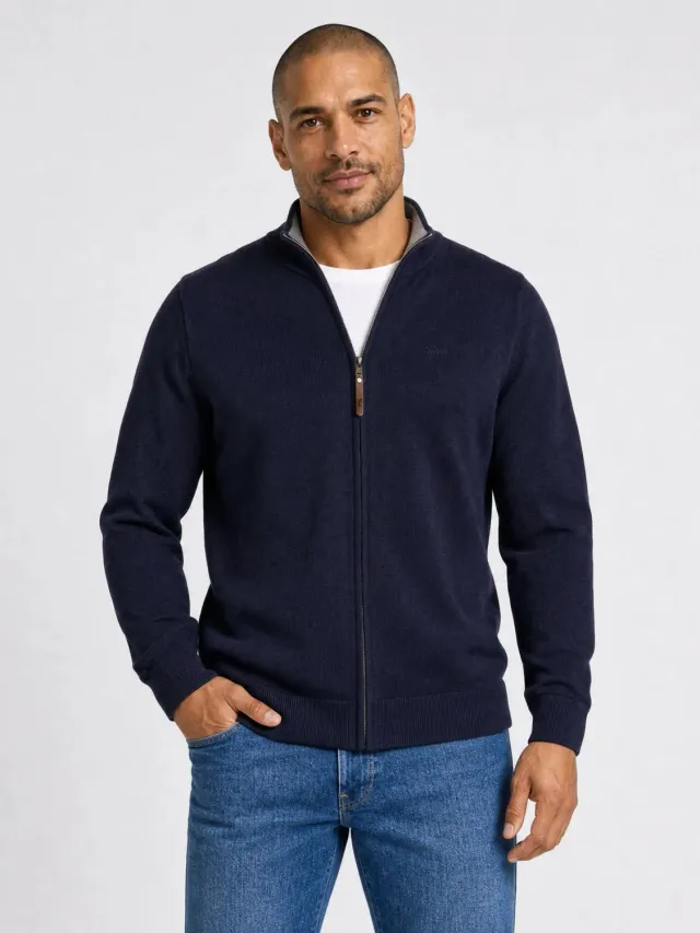 Petrol Industries Ironridge strikvest royal navy bomuld