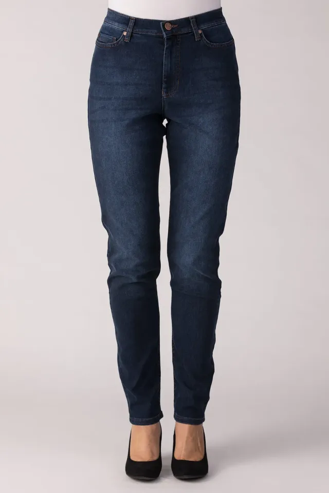 Merrytime Stella Super Slim jeans blue denim stram pasform