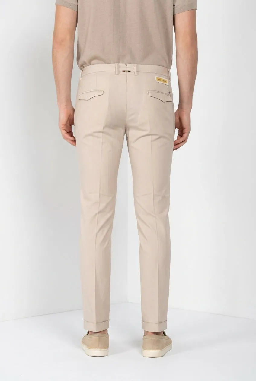 Mason's Torino City chinobukser hvid slim fit