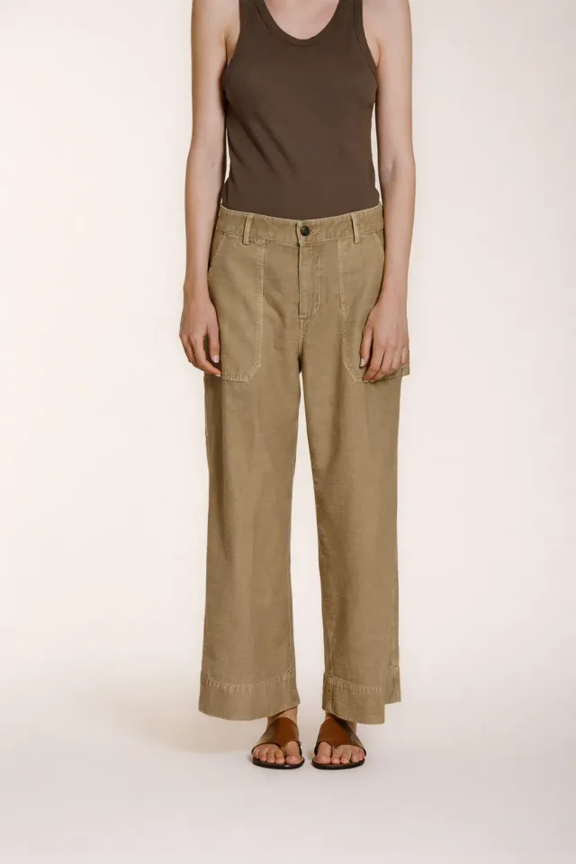 Mason's Dallas Wide cargobukser beige straight
