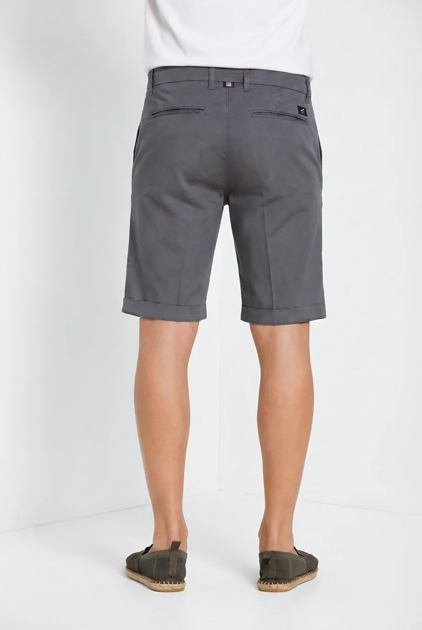 Mason's London chino bermudashorts lyseblå regular fit