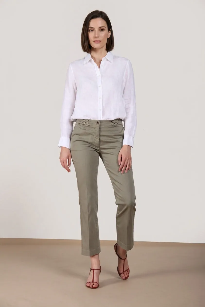 Mason's New York Trumpet chinos salvie slim fit satin